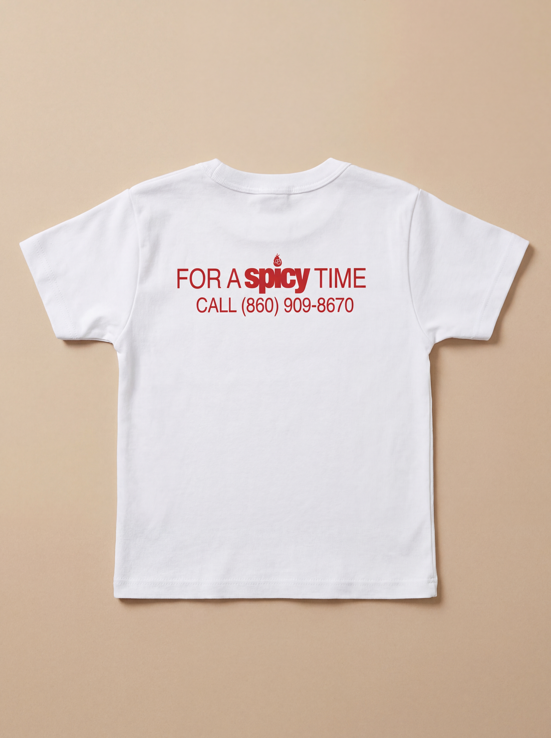 Spicy Hotline Retro Baby Tee - Shuug thumbnail image