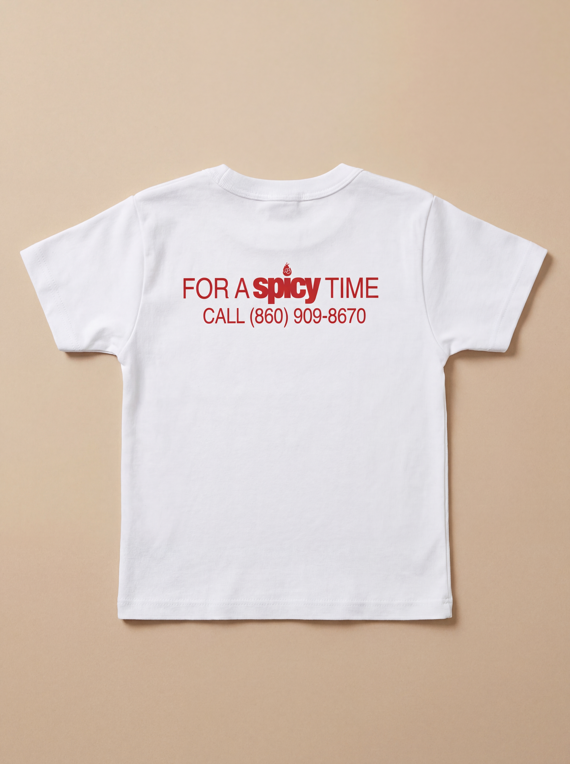 Spicy Hotline Retro Baby Tee - Shuug thumbnail image